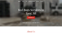 Desktop Screenshot of expertbedbug.com